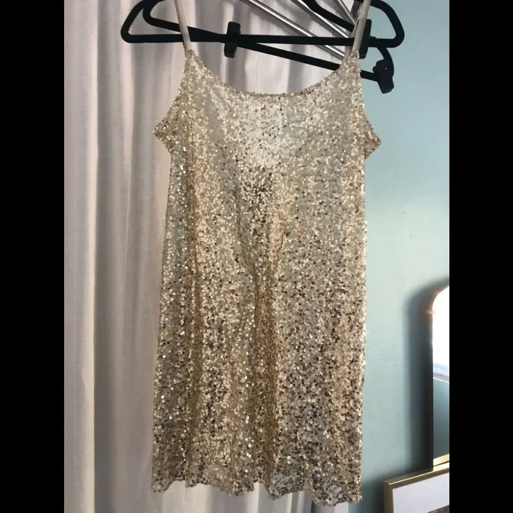 Free People Sequined top